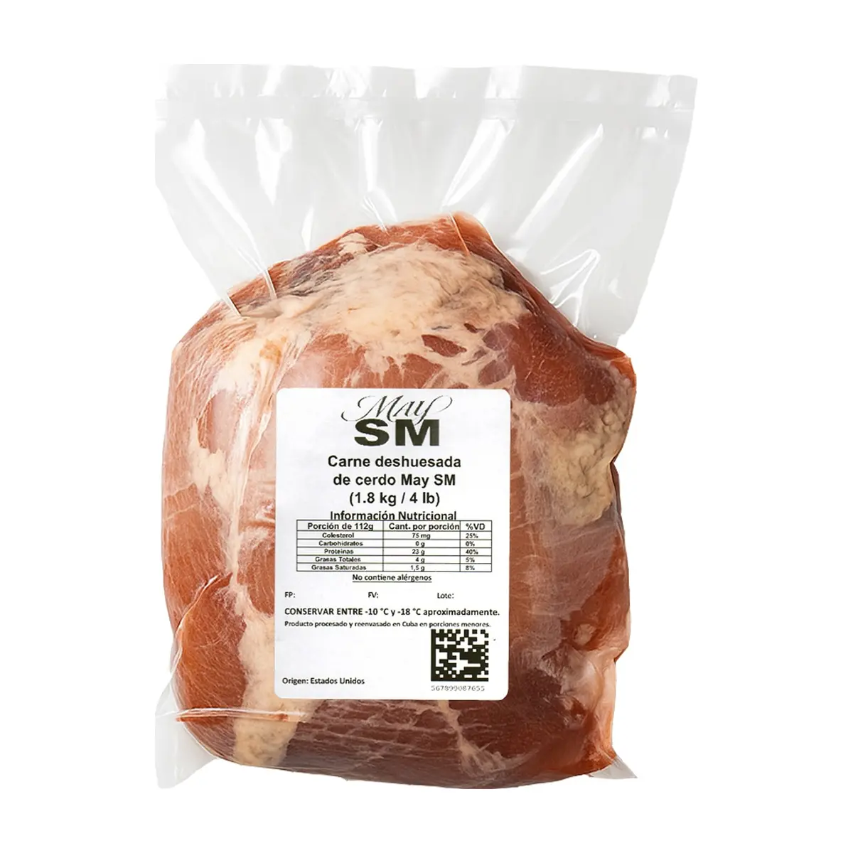 Carne deshuesada de cerdo May SM (1.8 kg / 4 lb) - Thumbnail 2