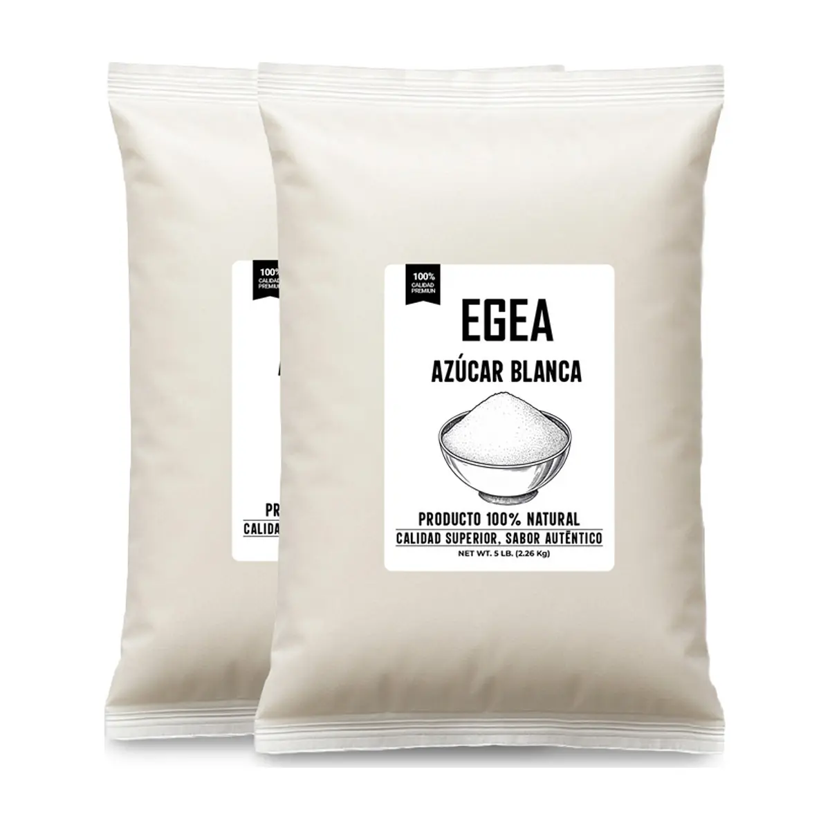 Azúcar blanca EGEA (2 x 2.26 kg / 5 lb)