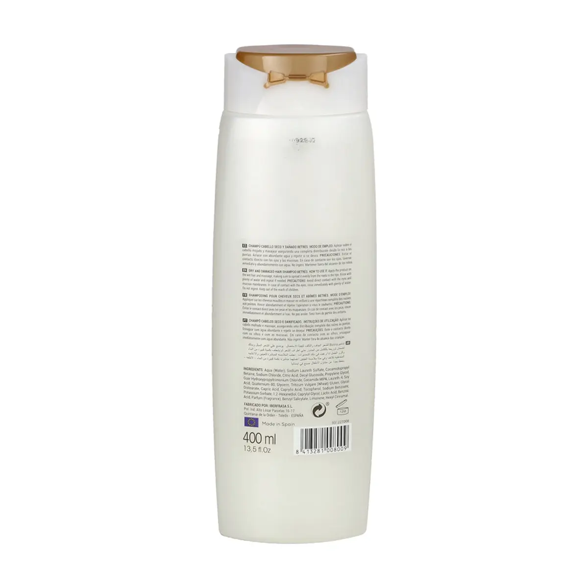 Champú para cabello seco y dañado Betrés 400 ml - Thumbnail 2