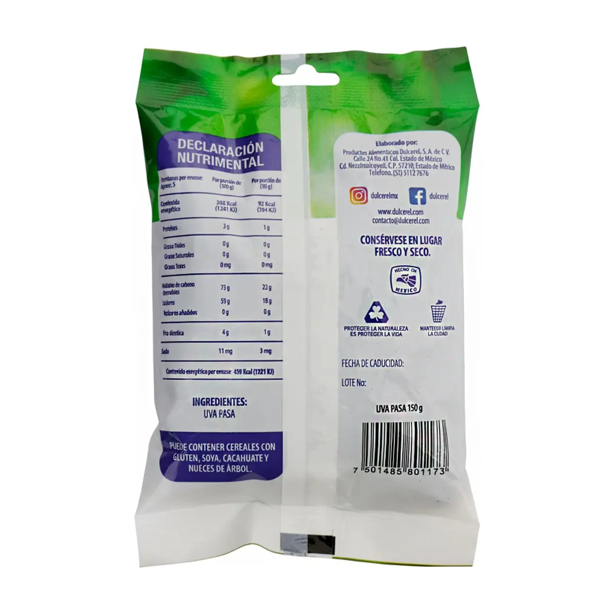 Uvas pasa productos selectos DUl Cerel (150 g / 5.2 oz) - Thumbnail 7