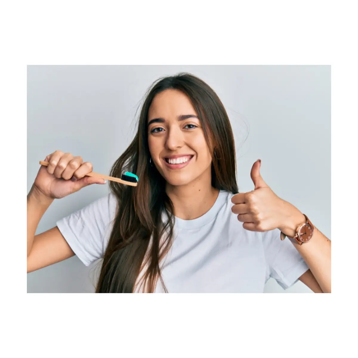 Cepillo de dientes rojo Marwa - Thumbnail 4