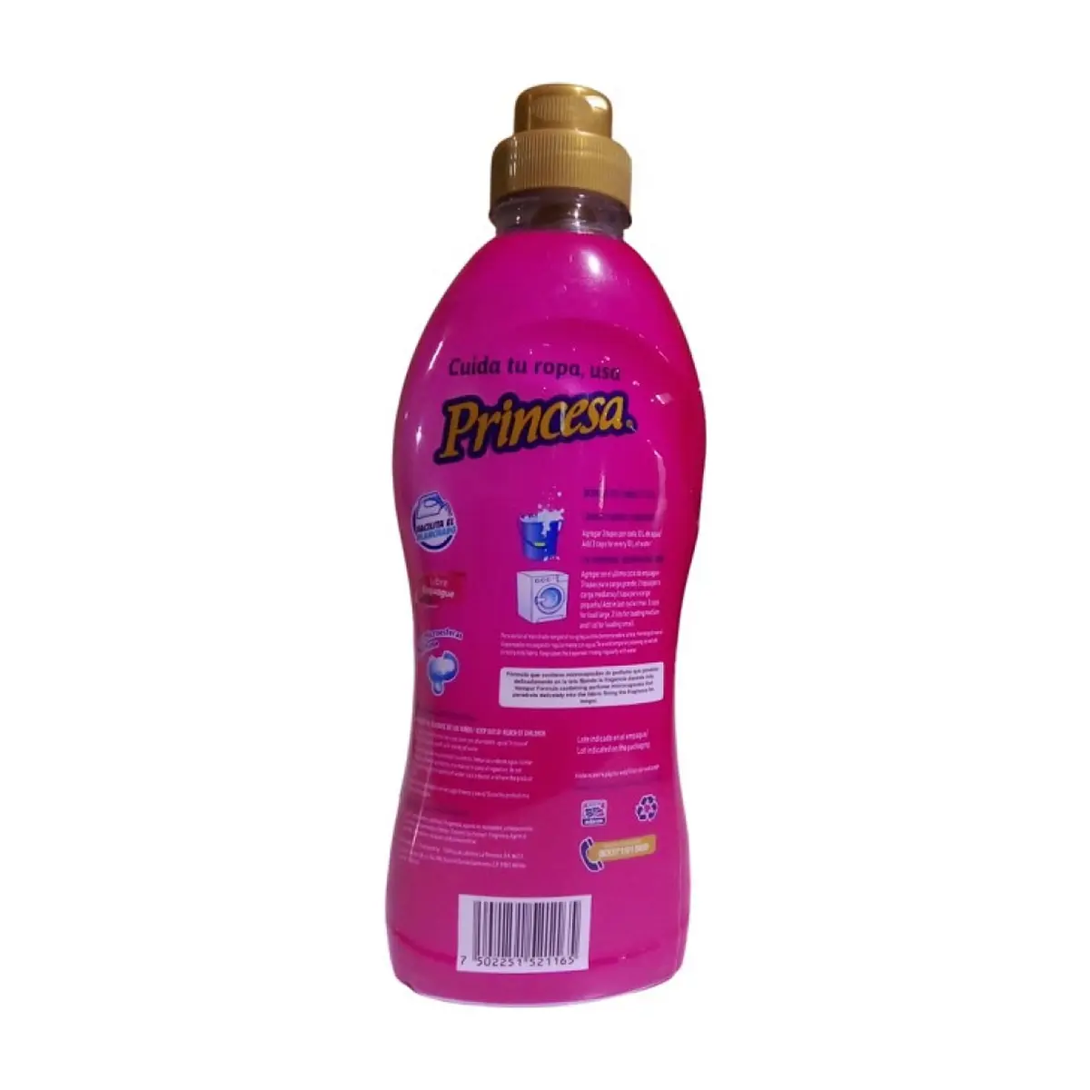 Suavizante de telas suave placer Princesa (750 ml) - Thumbnail 2