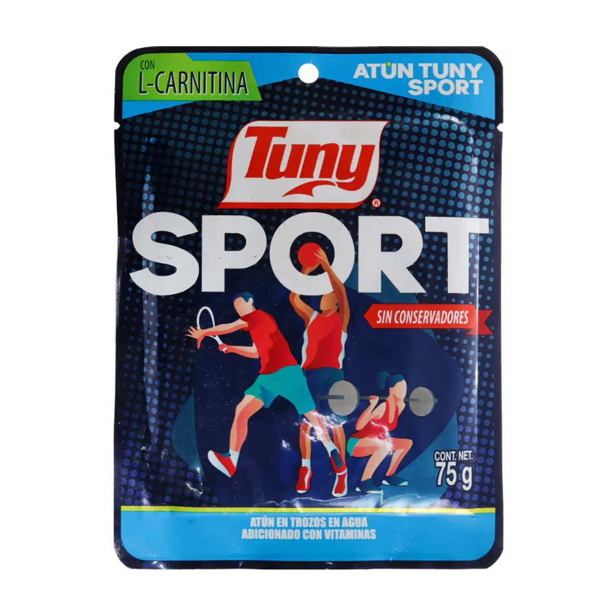 Atún en trozos en agua adicionado con vitaminas Sport Tuny (75 g / 2.65 oz) - Thumbnail 3