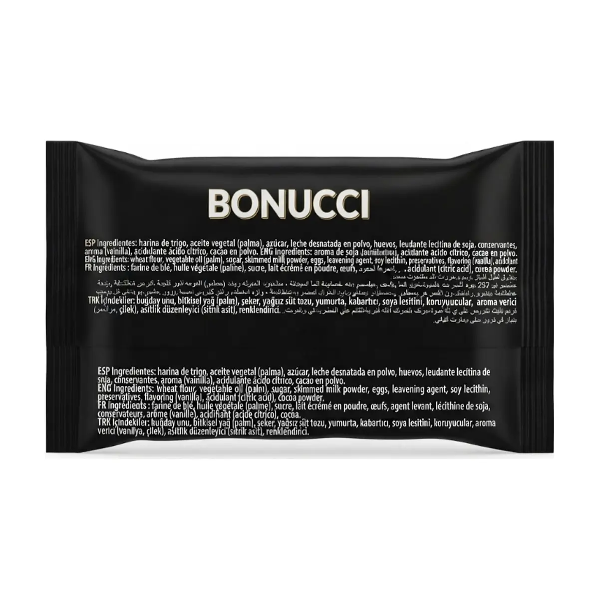 Dona rellena y cubierta de crema de cacao Bonucci (40 g / 1.41 oz) - Thumbnail 3