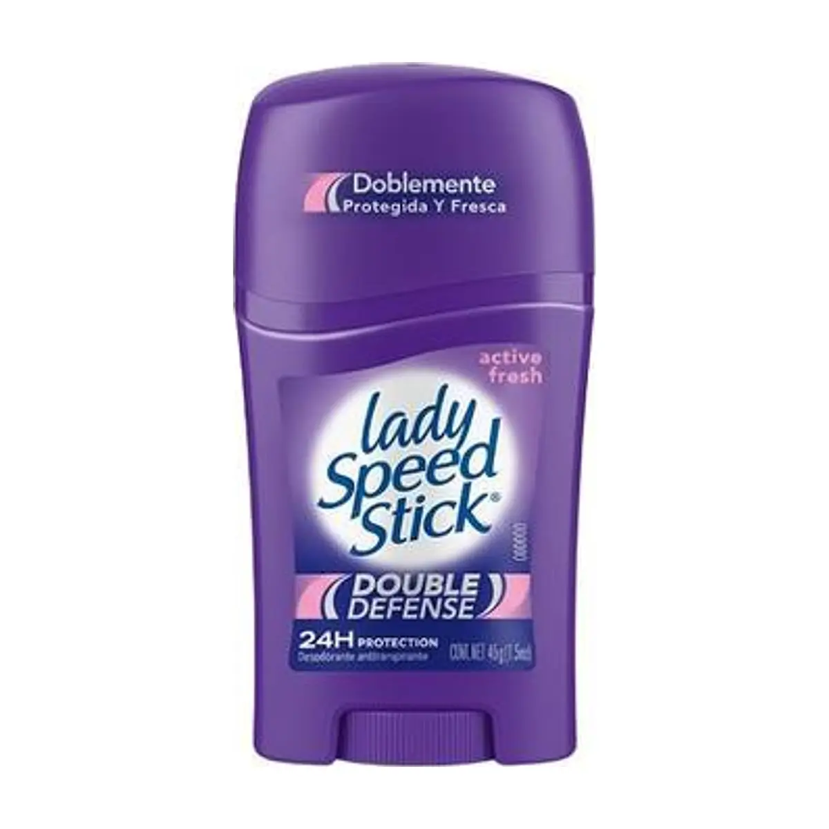 Desodorante Double Defense Active Fresh (45g) LADY SPEED STICK