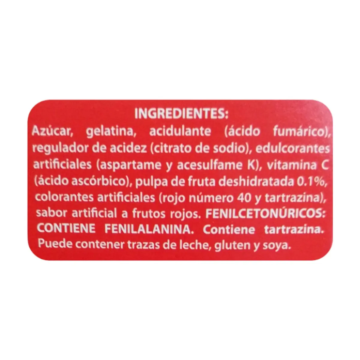 Boom Red Fruit Flavored Gelatin (40 g / 1.4 oz) - Thumbnail 3