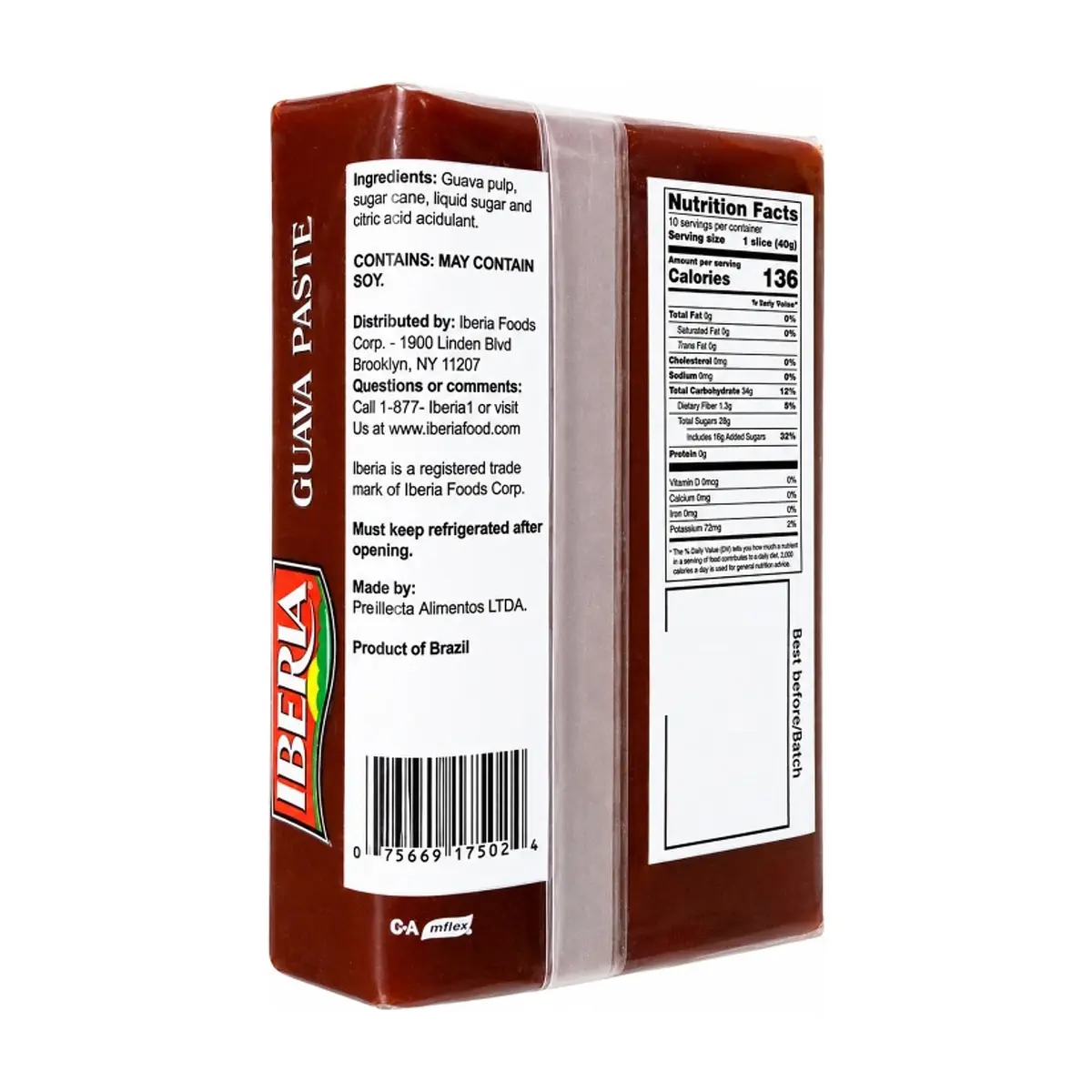 Pasta de guayaba Iberia (400 g / 14 oz) - Miniatura 2