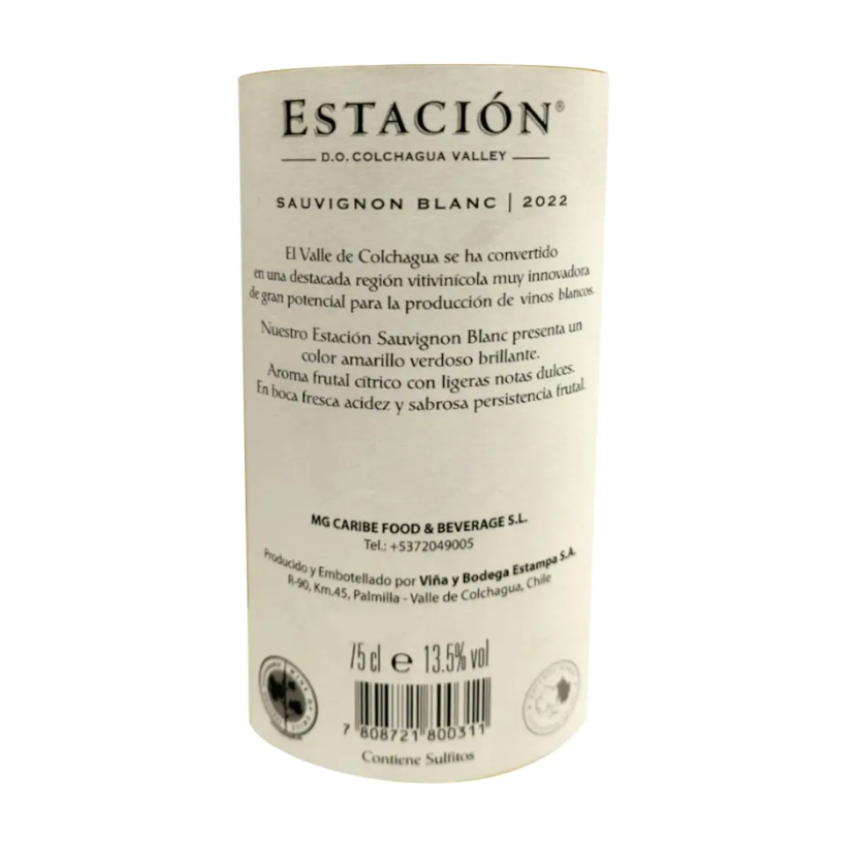 Vino blanco Sauvignon Blanc Estación (750 ml) - Thumbnail 3