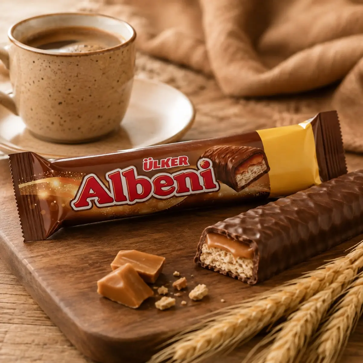 Barra de chocolate con caramelo Ülker Albeni (52 g / 1.83 oz) - Thumbnail 5