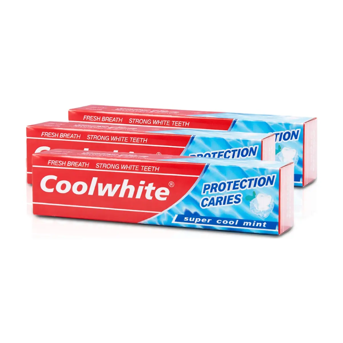 Pasta dental mentolada Coolwhite (3 x 120 g / 4.23 oz)