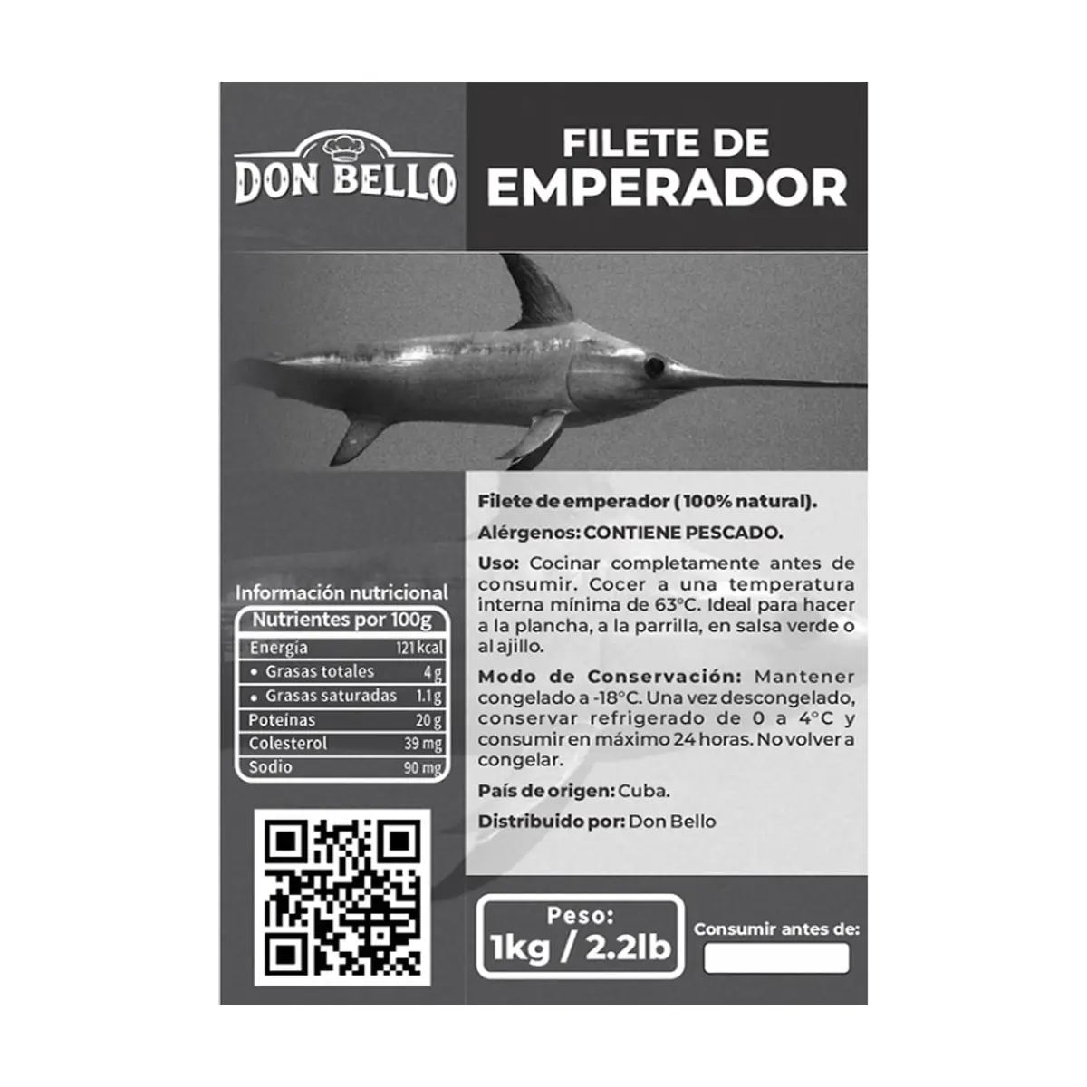 Filete de emperador Don Bello (1 kg / 2.2 lb) - Miniatura 2
