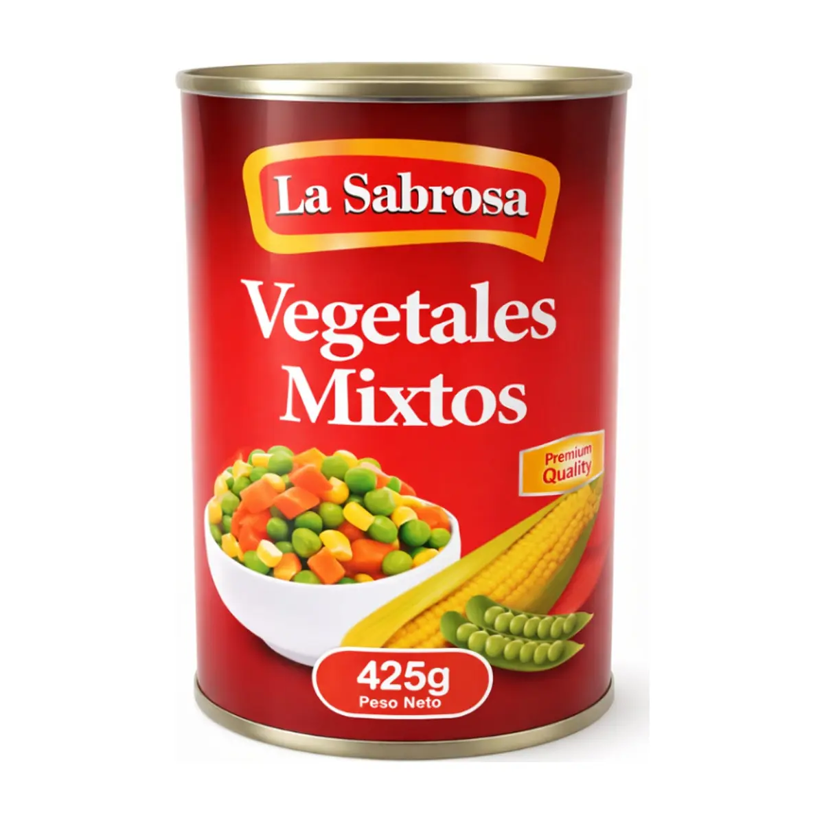 Vegetales mixtos La Sabrosa (425 g / 15 oz) - Miniatura 1