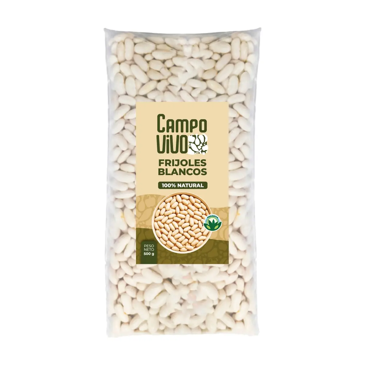 Frijoles blancos Campo Vivo (500 g / 1.1 lb)