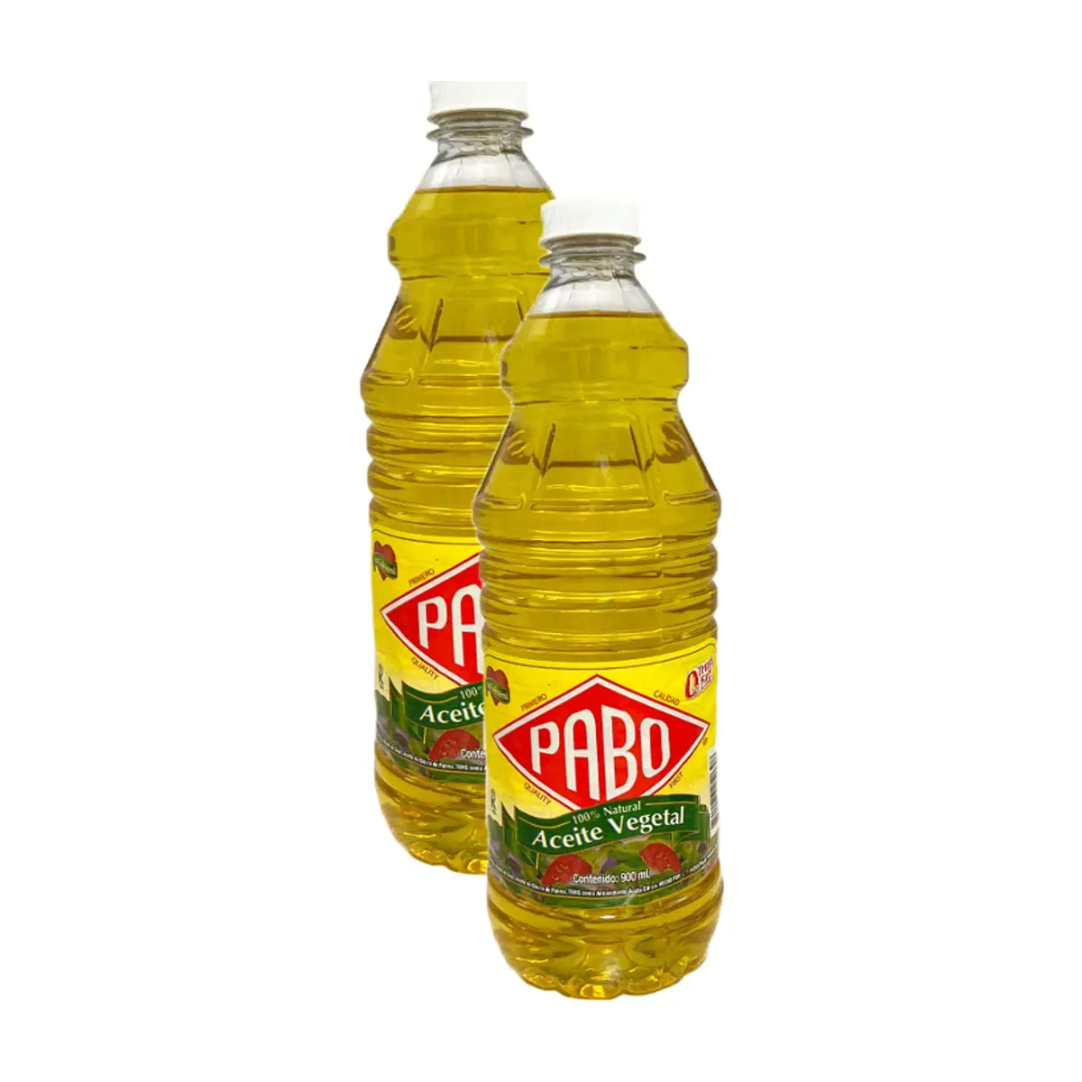 Aceite vegetal 100 % natural Pabo (2 x 900 ml) - Miniatura 1
