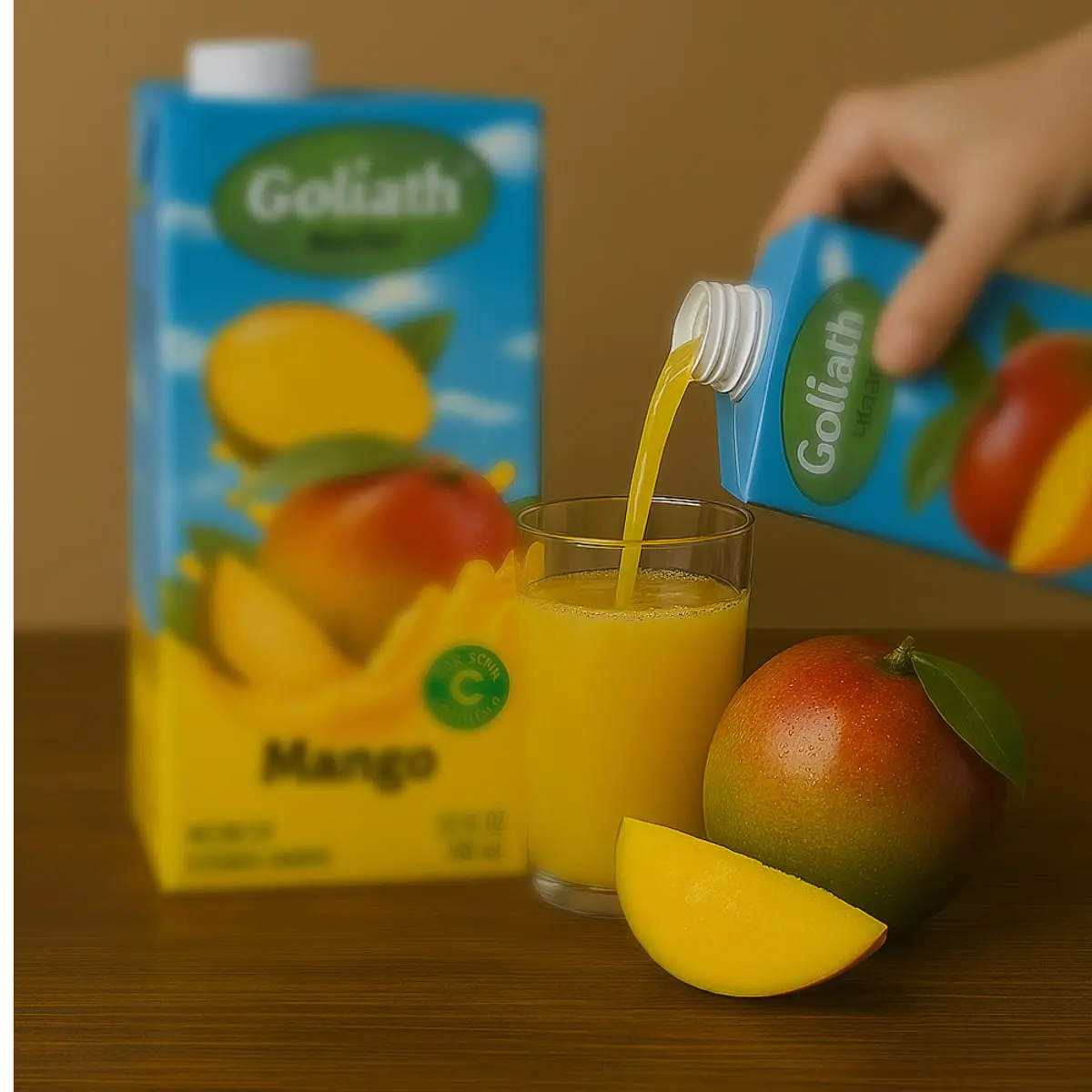 Jugo de mango Goliath (4 x 946 ml / 32 fl oz) - Thumbnail 4