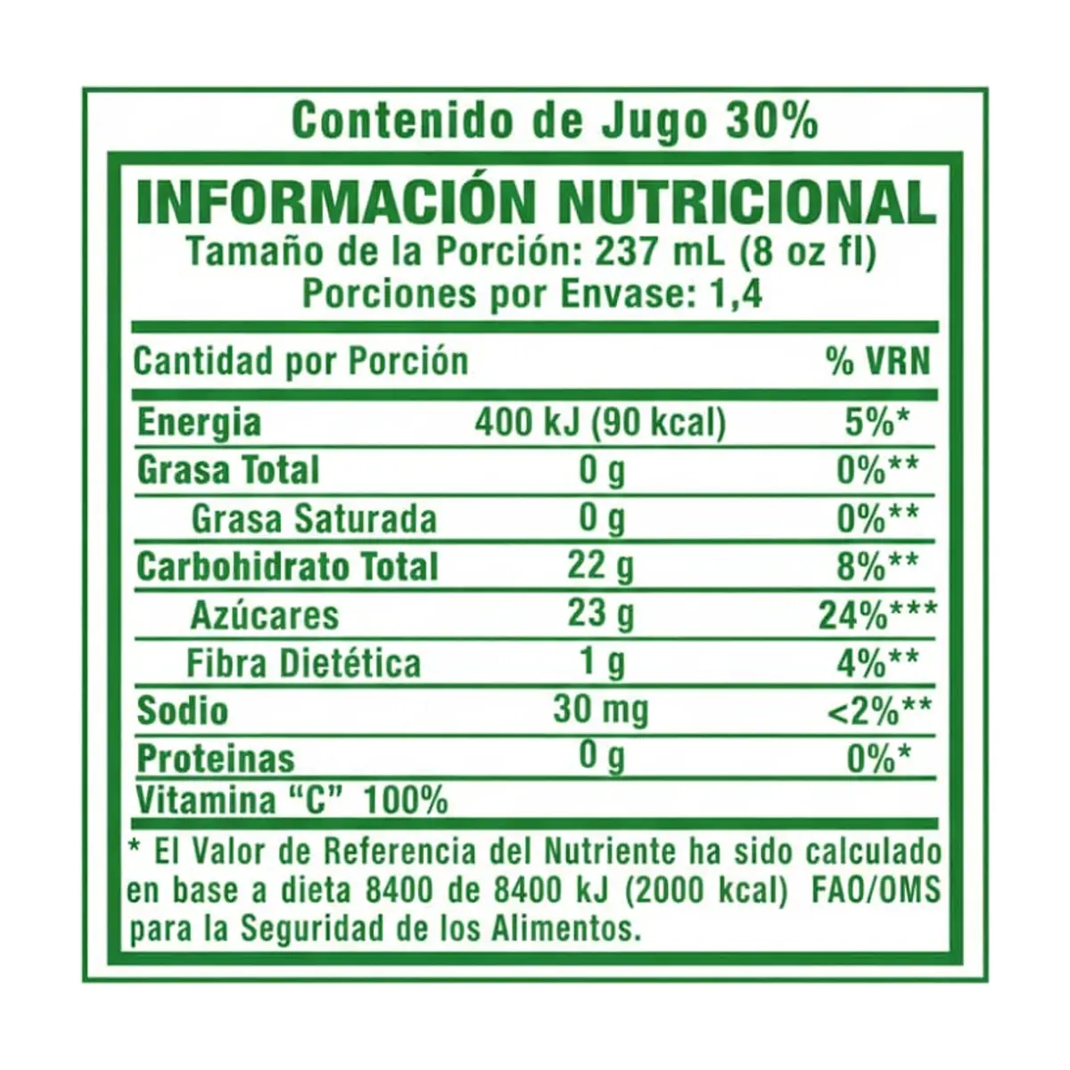Jugo de manzana néctar Enjoy (330 ml) - Thumbnail 3