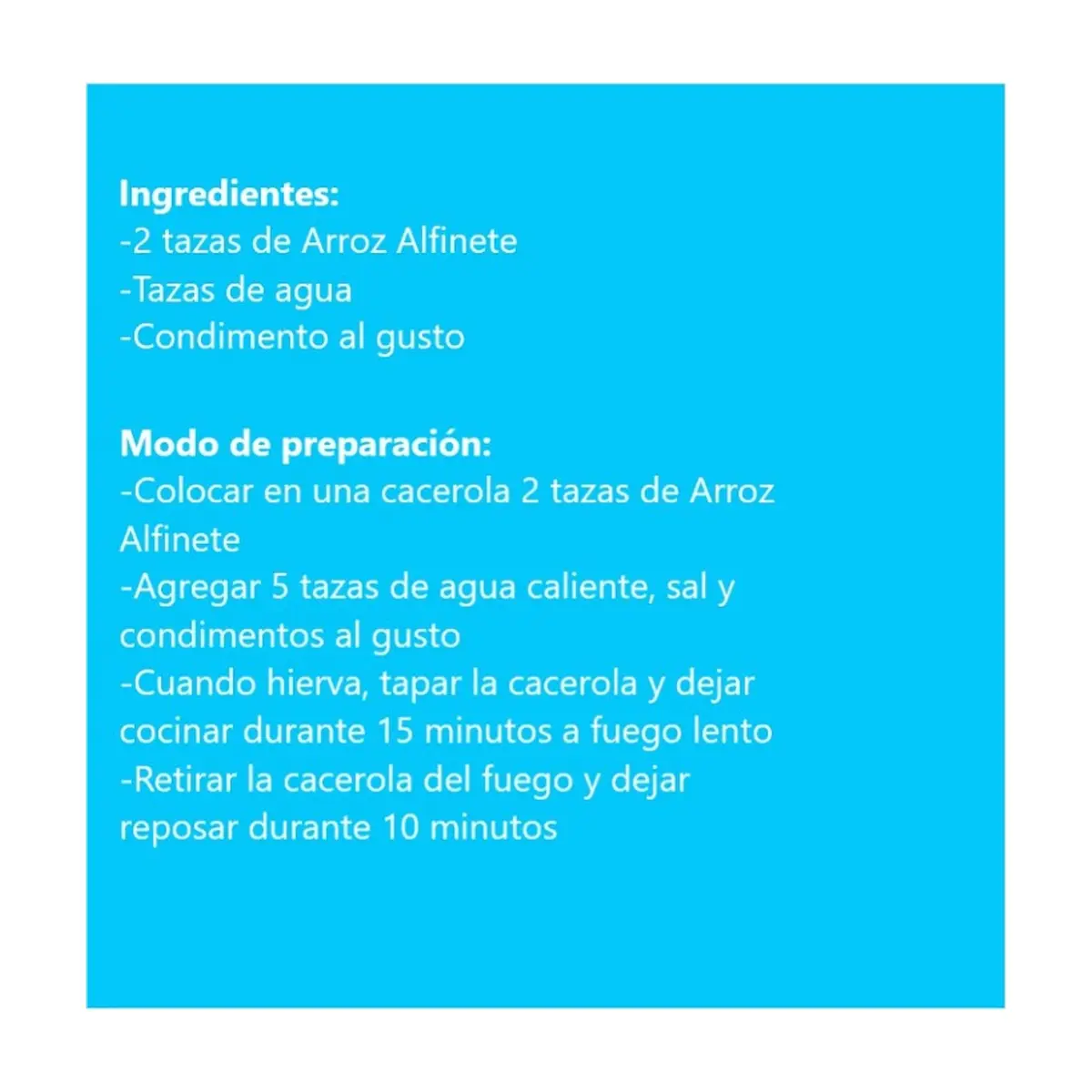Arroz blanco Alfinete (3 x 1 kg / 2.2 lb) - Miniatura 4