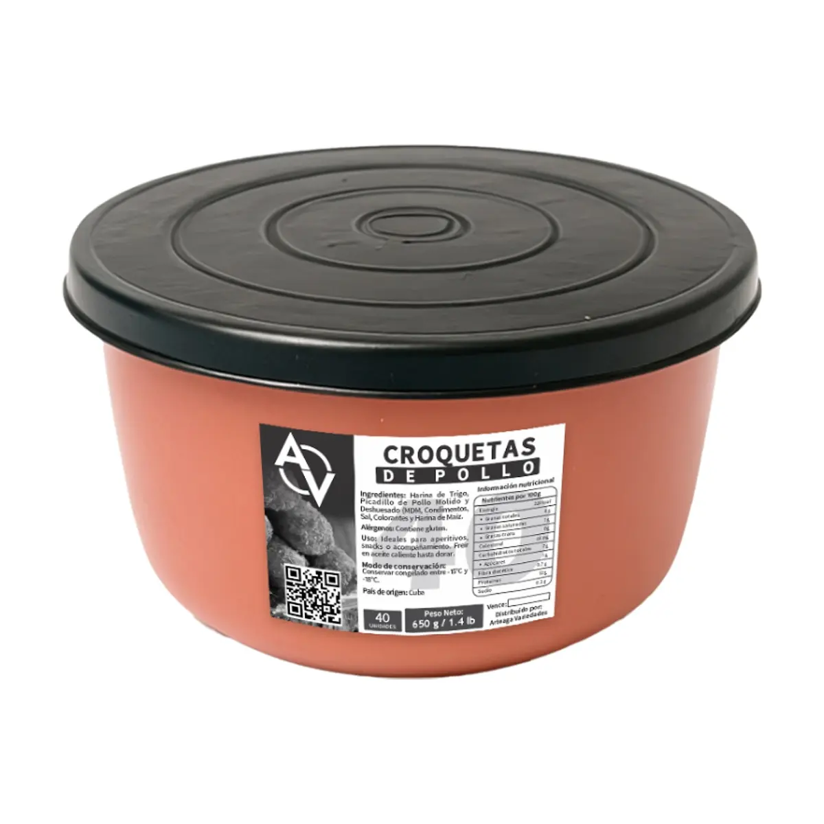 Croquetas de pollo Variedades Arteaga (650 g / 1.4 lb) - Miniatura 4
