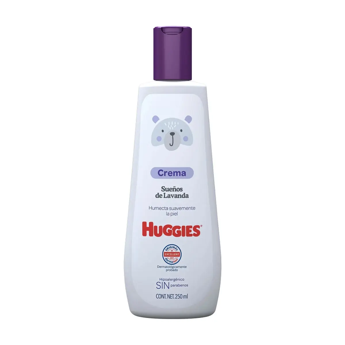 Crema corporal sueños de lavanda Huggies (250 ml)