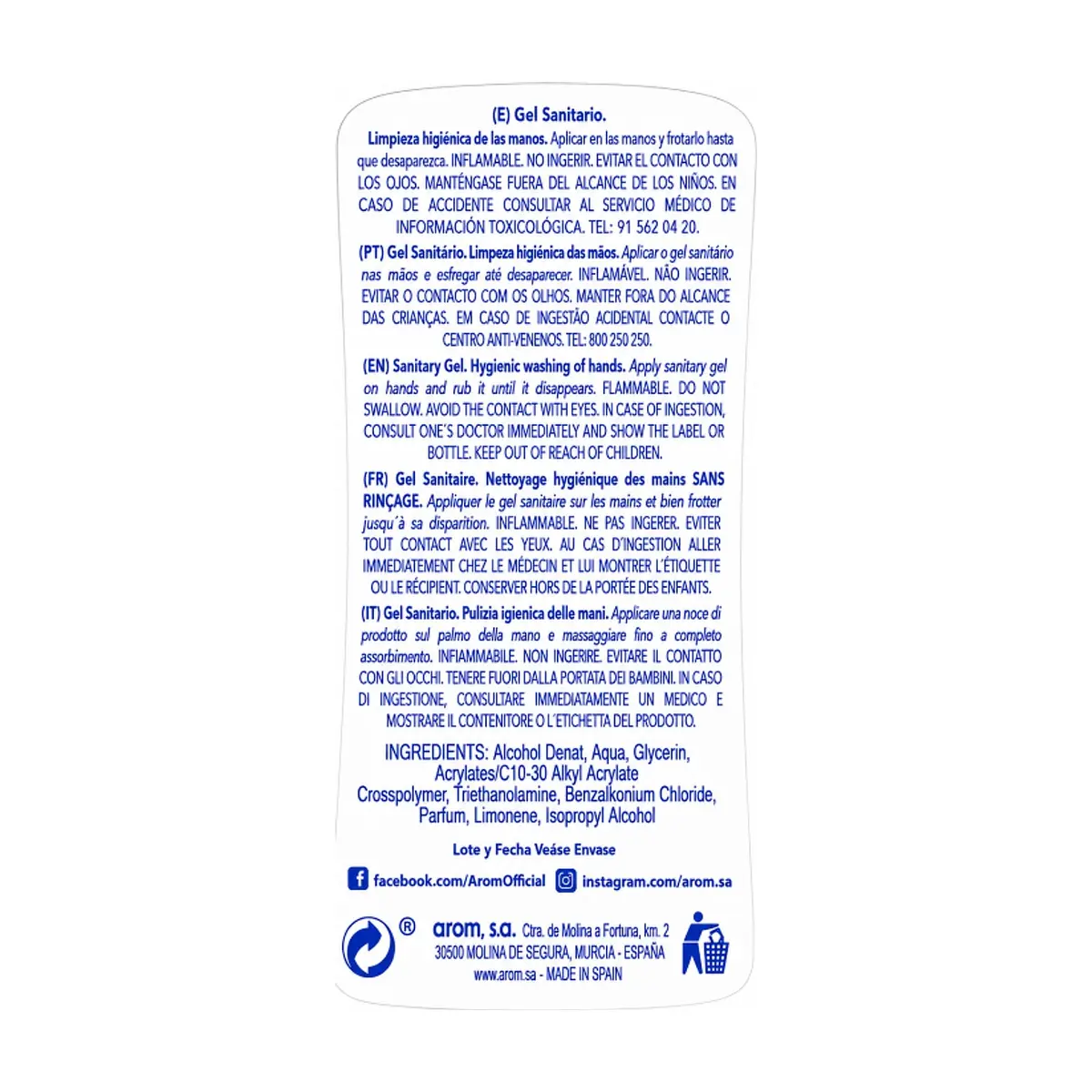 Gel sanitario S'nonas (100 ml) - Thumbnail 3