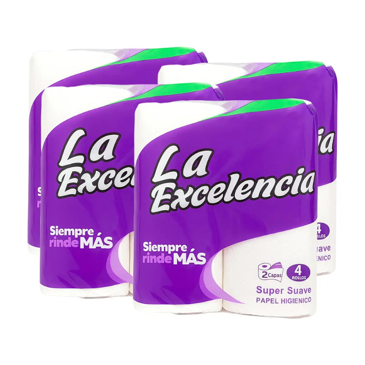 Papel sanitario La Excelencia (4 x 4 U)
