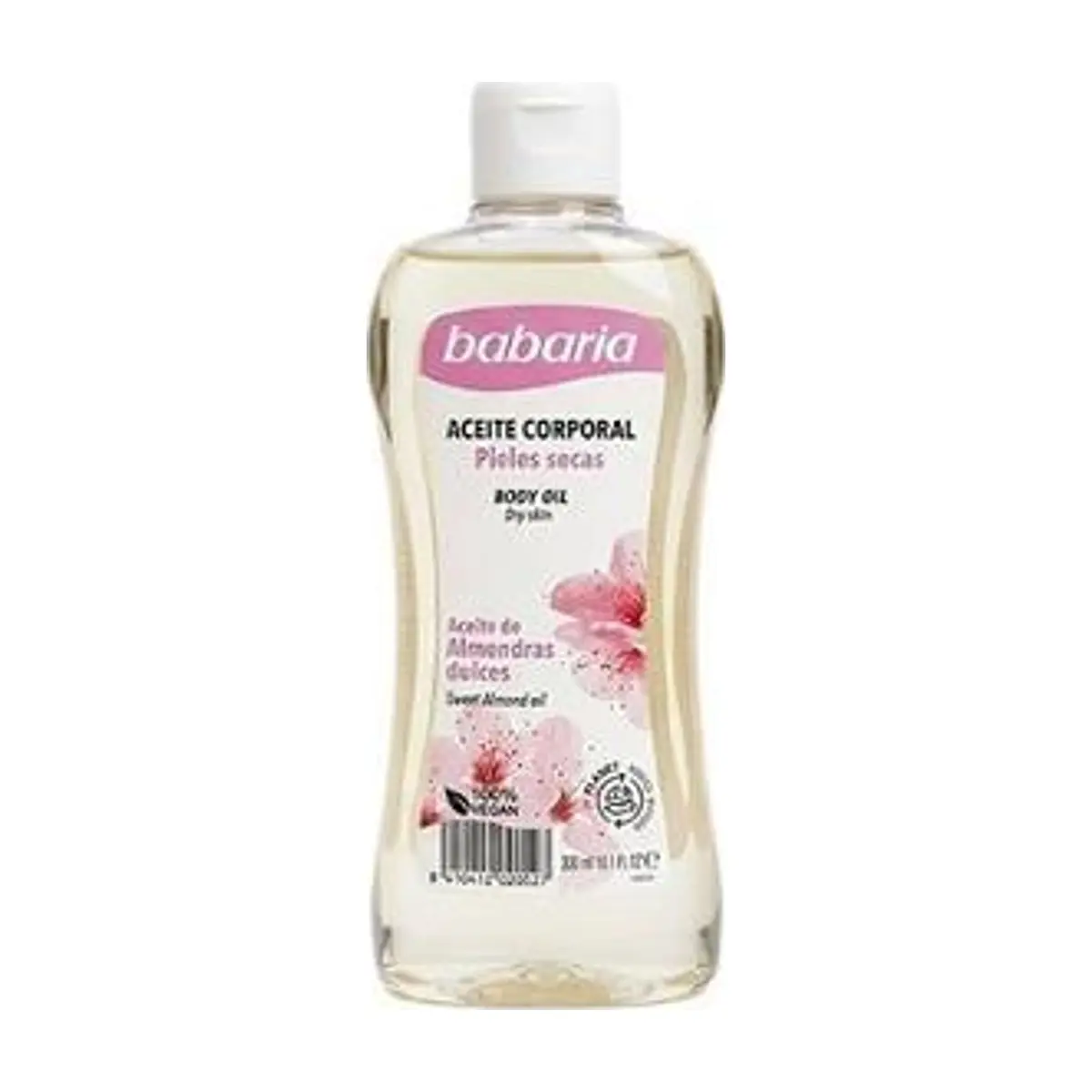 Aceite Corporal Almendras Dulces (300ml) BABARIA - Imagen 1