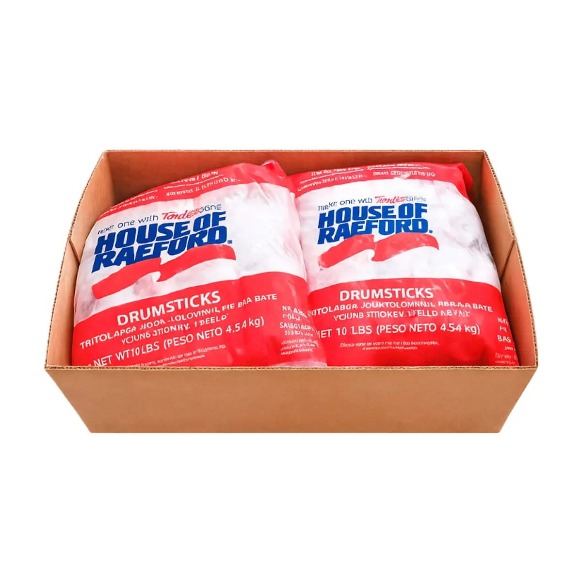Caja de muslo de pollo House of Raeford (18.14 kg / 40 lb) - Miniatura 1