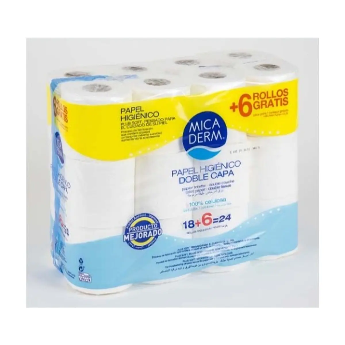 Papel Higiénico Doble Capa (24u) MICADERM