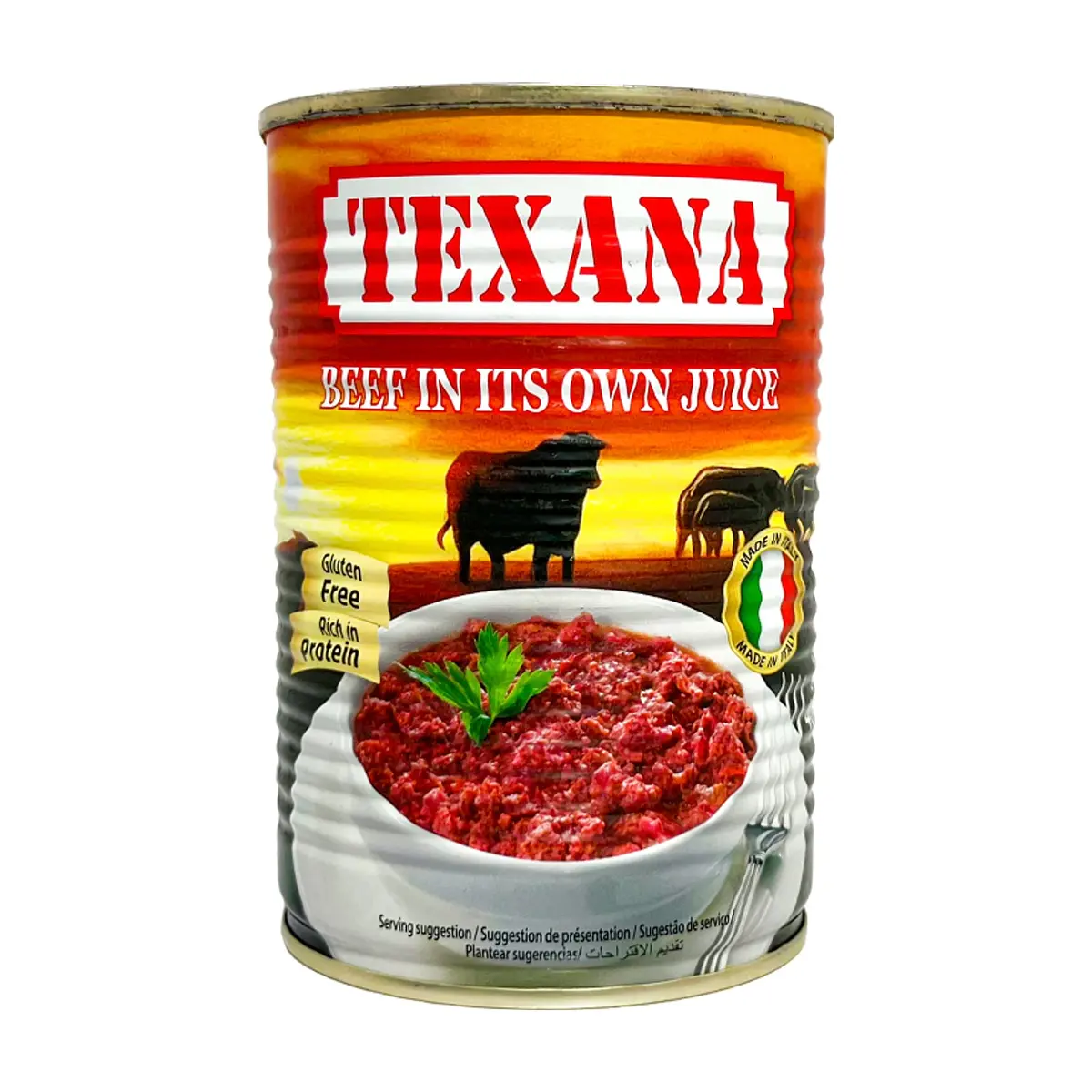 Carne de res enlatada (5 x 400 g / 14.12 oz) - Thumbnail 3