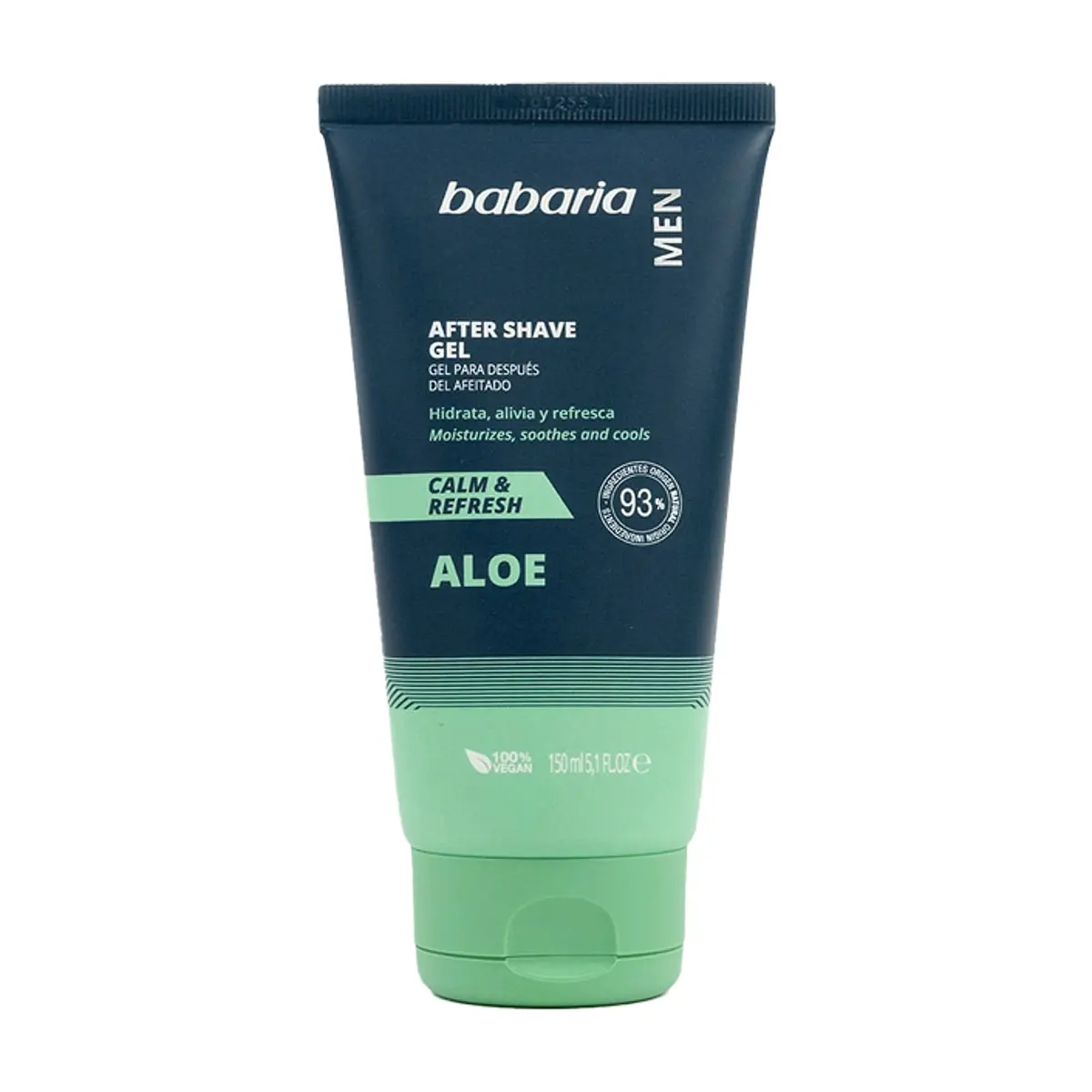 Gel con aloe para después del afeitado Babaria (150 ml) - Thumbnail 4