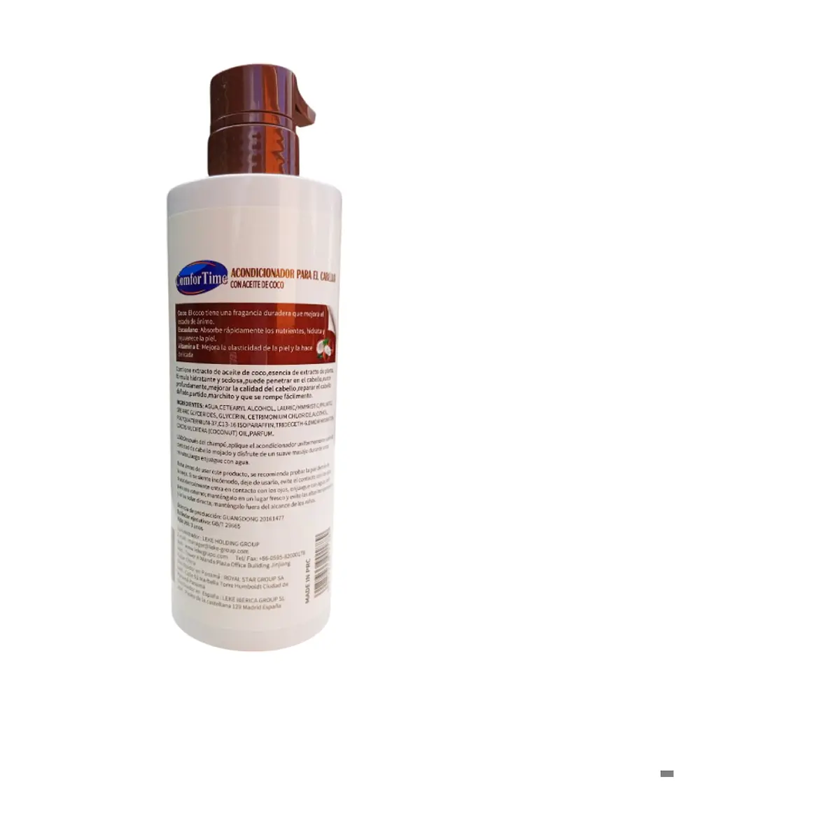 Acondicionador para el cabello con aceite de coco Comfortime (500 ml) - Thumbnail 2