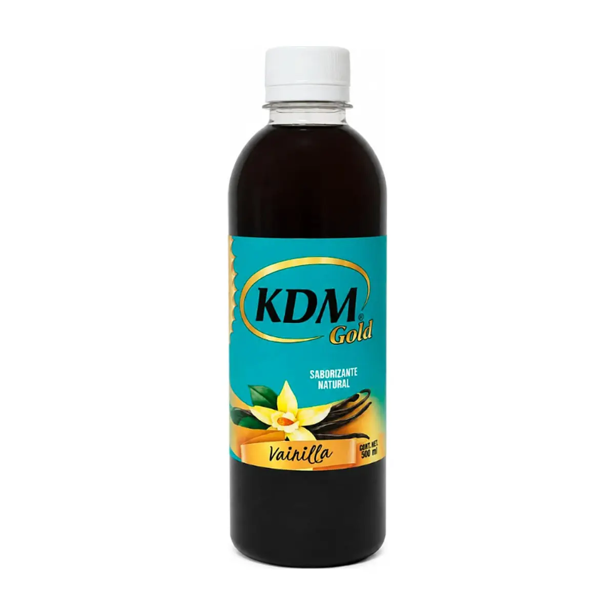 Saborizante natural vainilla KDM Gold (500 ml / 16.9 oz)