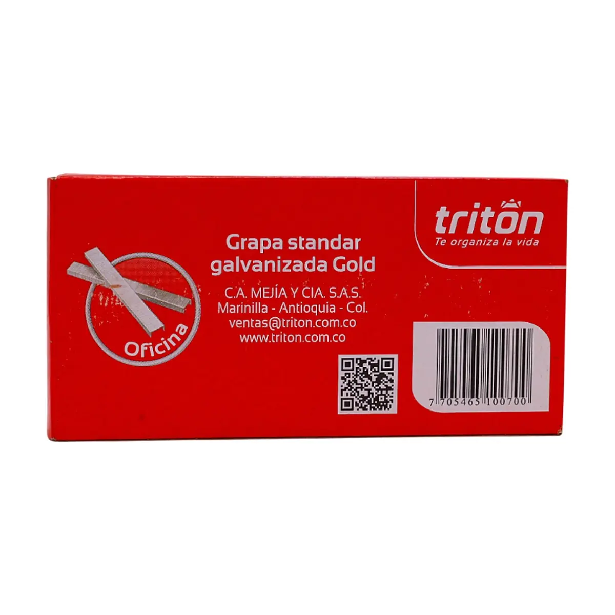 Grapa -presilla- estándar galvanizada Tritón - Thumbnail 5