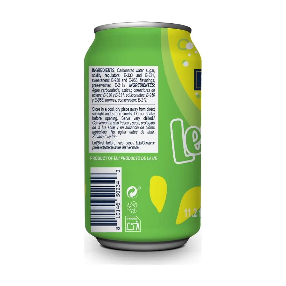 Refresco gaseado de limón YEYA (330 ml / 11.2 fl oz) - Thumbnail 3