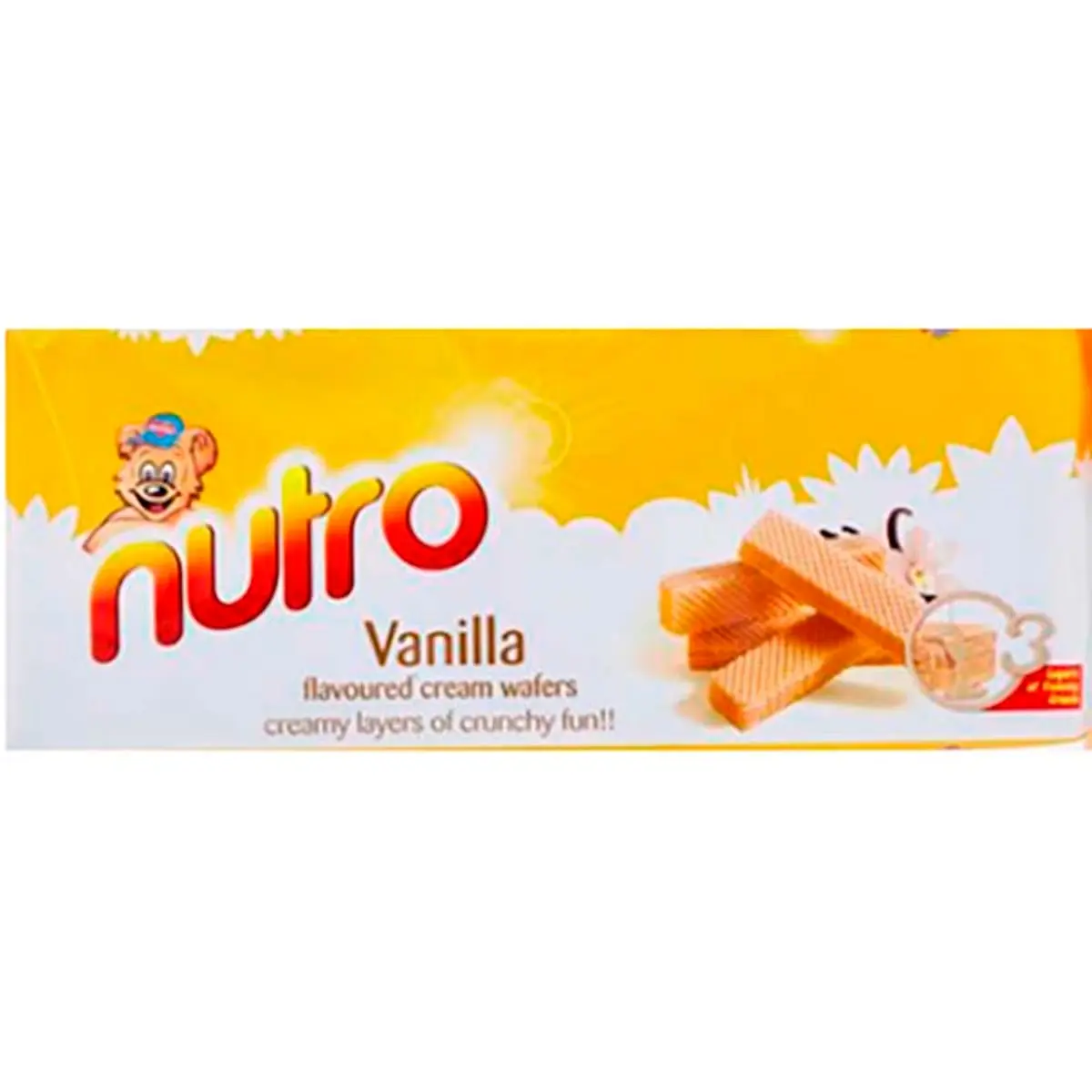 Wafers de Vainilla (75 g) NUTRO