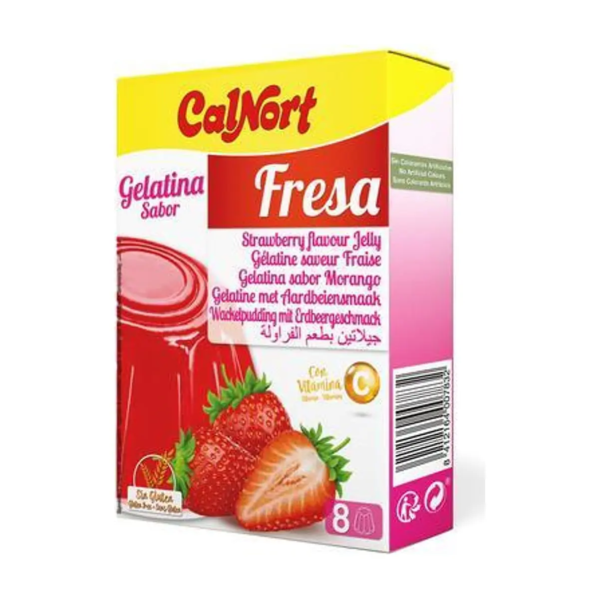 Gelatina Sabor Fresa (170g) CALNORT