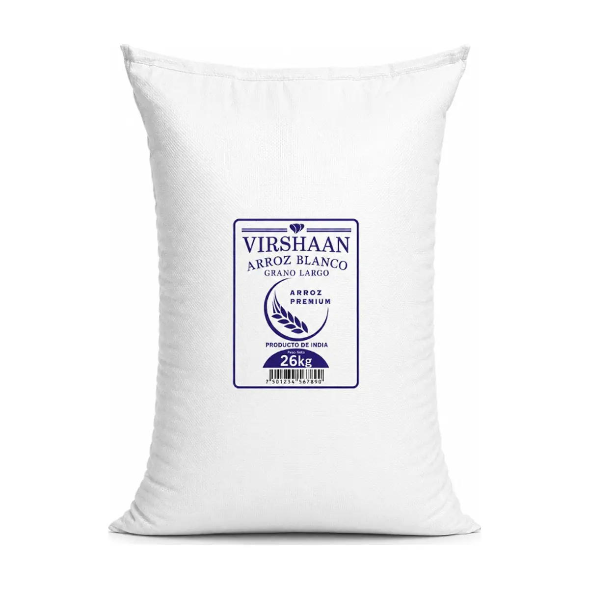 Arroz blanco grano largo Virshaan (26 kg / 57.32 lb) - Miniatura 1