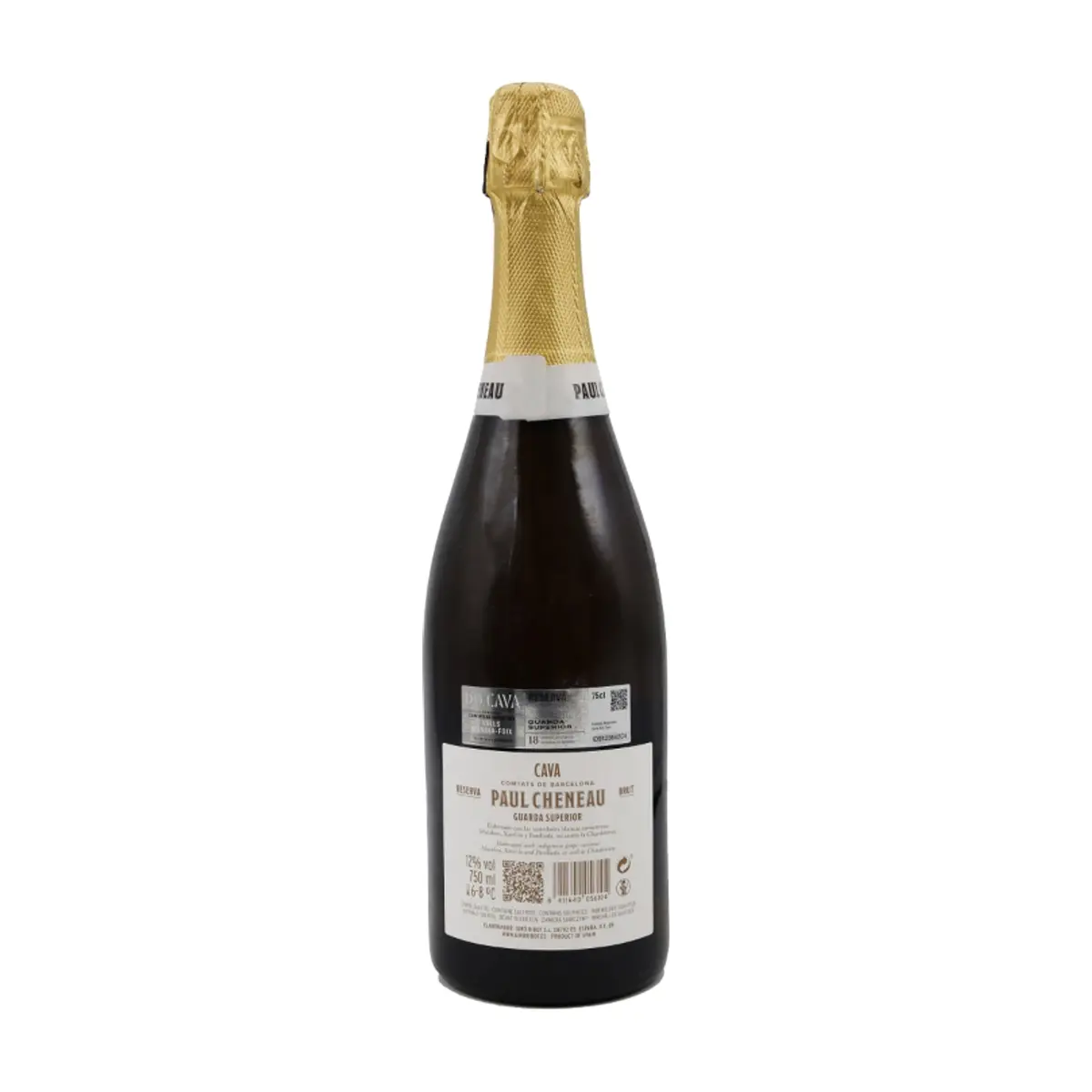 Cava Brut Reserva Guarda Superior Paul Cheneau (750 ml) - Thumbnail 3