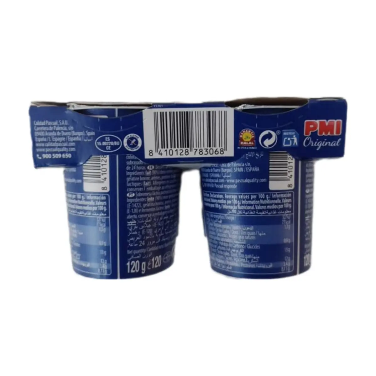 Yogurt sabor fresa Original PMI (4 x 120 g / 4.23 oz) - Thumbnail 4