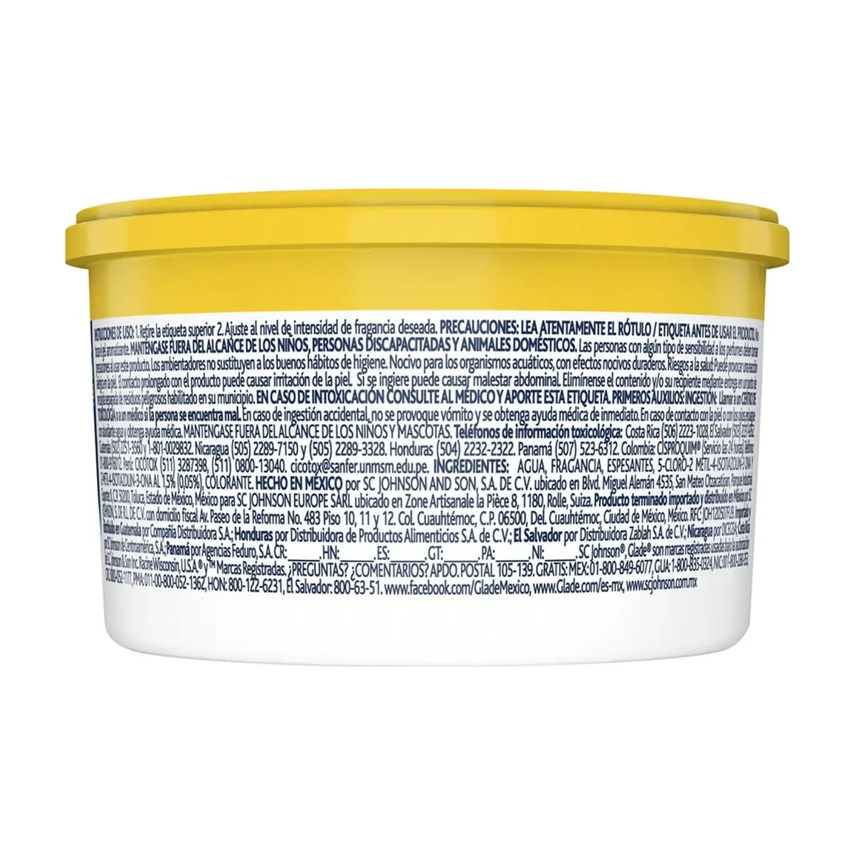 Aromatizante de ambiente en gel para carro fragancia cítrica Glade (70 g / 2.47 oz) - Miniatura 5