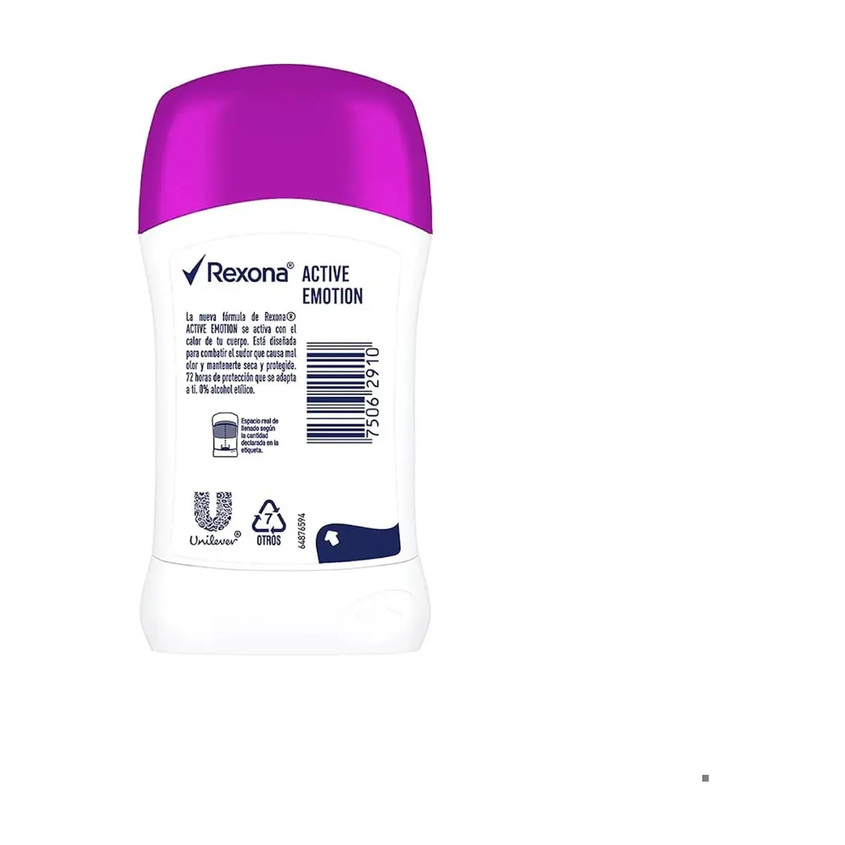 Desodorante antitranspirante para mujer en barra Active Emotion Edición Limitada Rexona (45 g / 1.58 oz) - Thumbnail 2