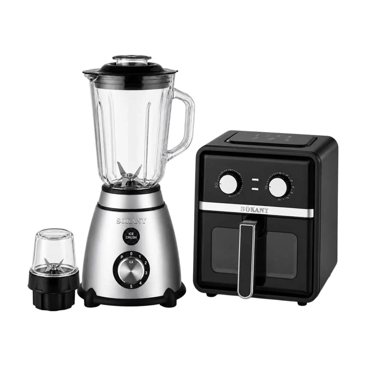 Combo batidora multipropósito y freidora de aire - Imagen 1