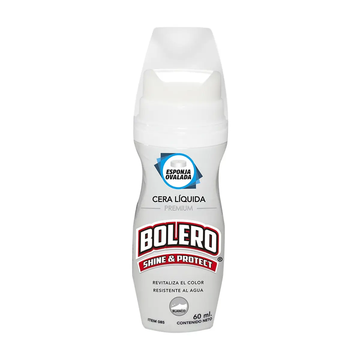 Cera líquida para calzados color blanco Bolero (60 ml)