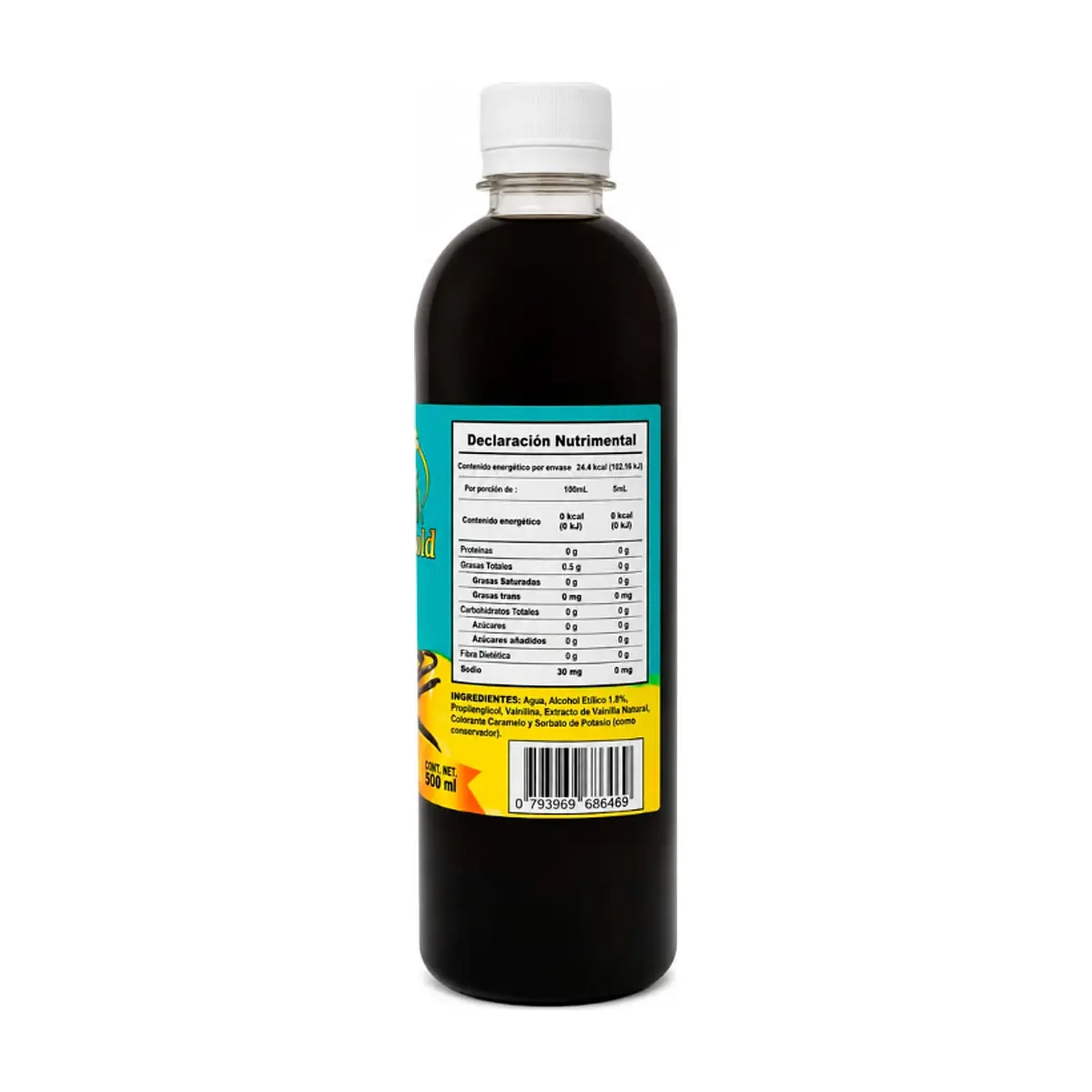 Saborizante natural vainilla KDM Gold (500 ml / 16.9 oz) - Thumbnail 2