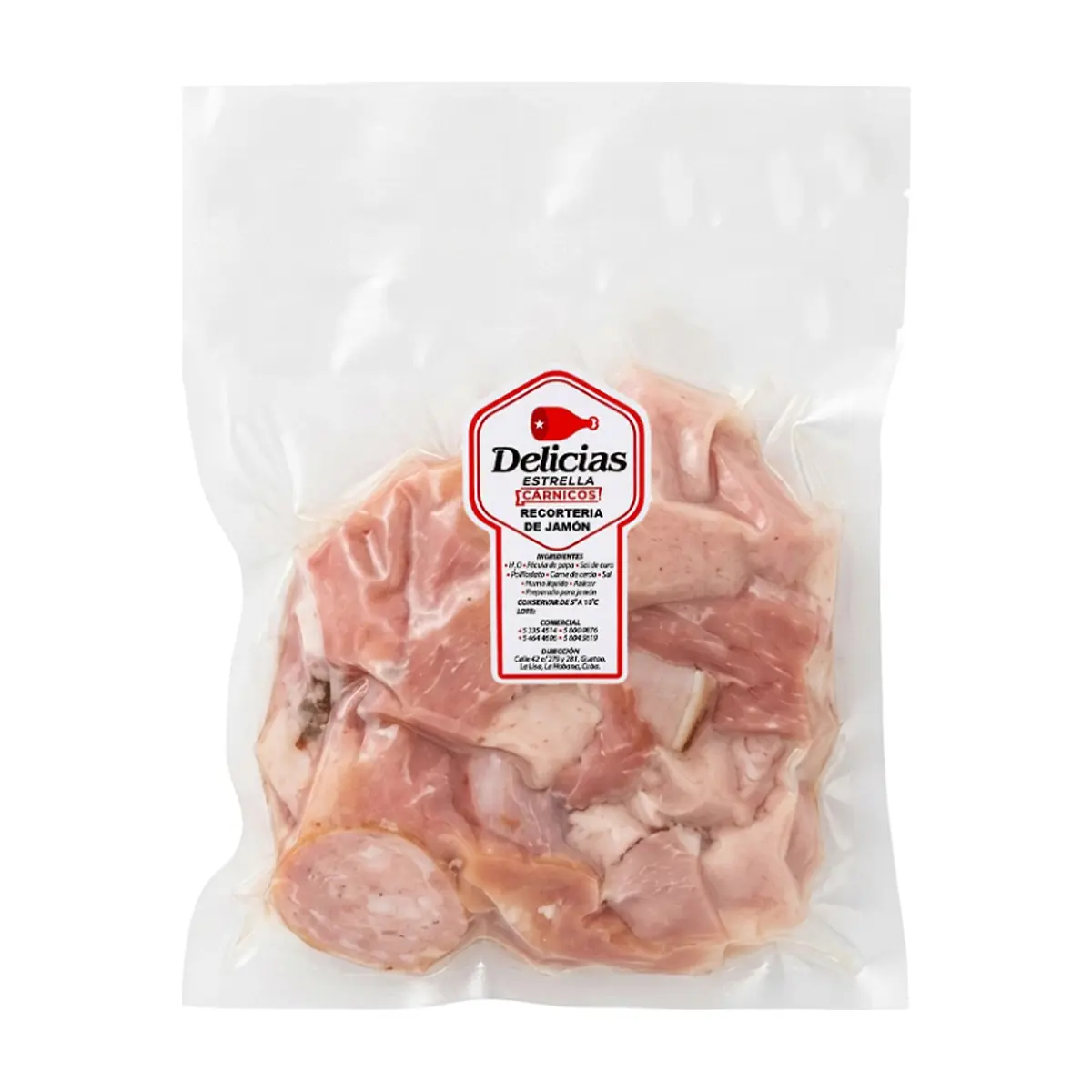 Recortería de jamón Delicias Estrella (250 g / 8.82 oz)