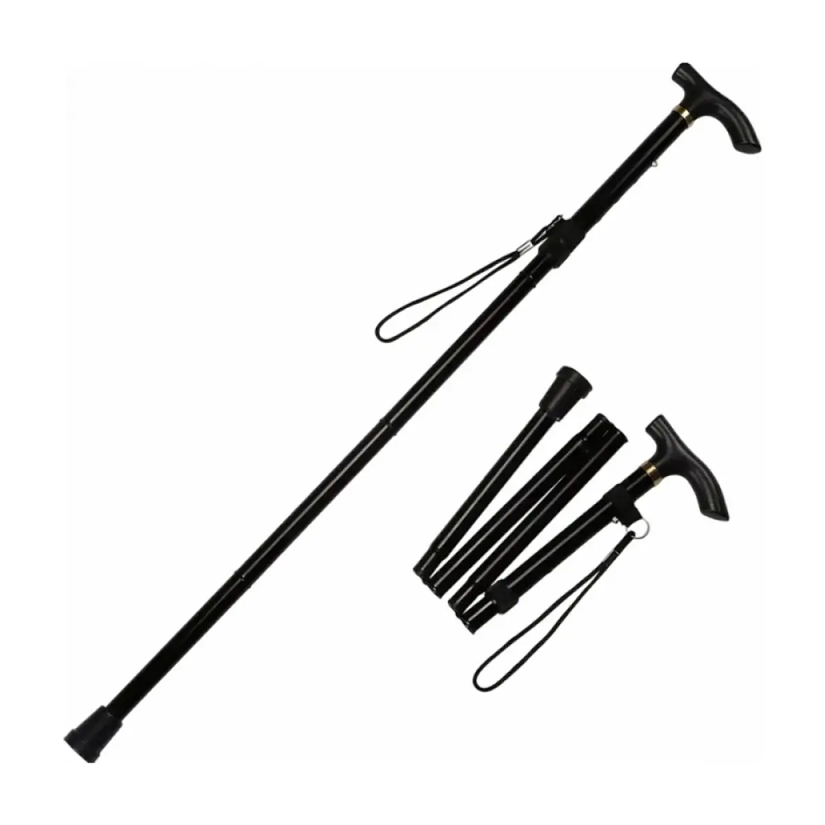 Bastón plegable de aluminio