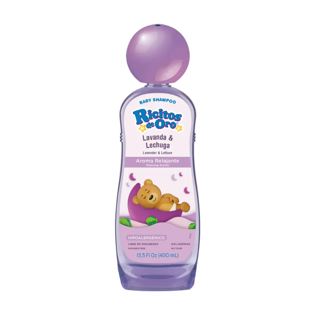 Champú de lavanda y lechuga para bebé Ricitos de Oro (400 ml / 13.5 fl.oz)