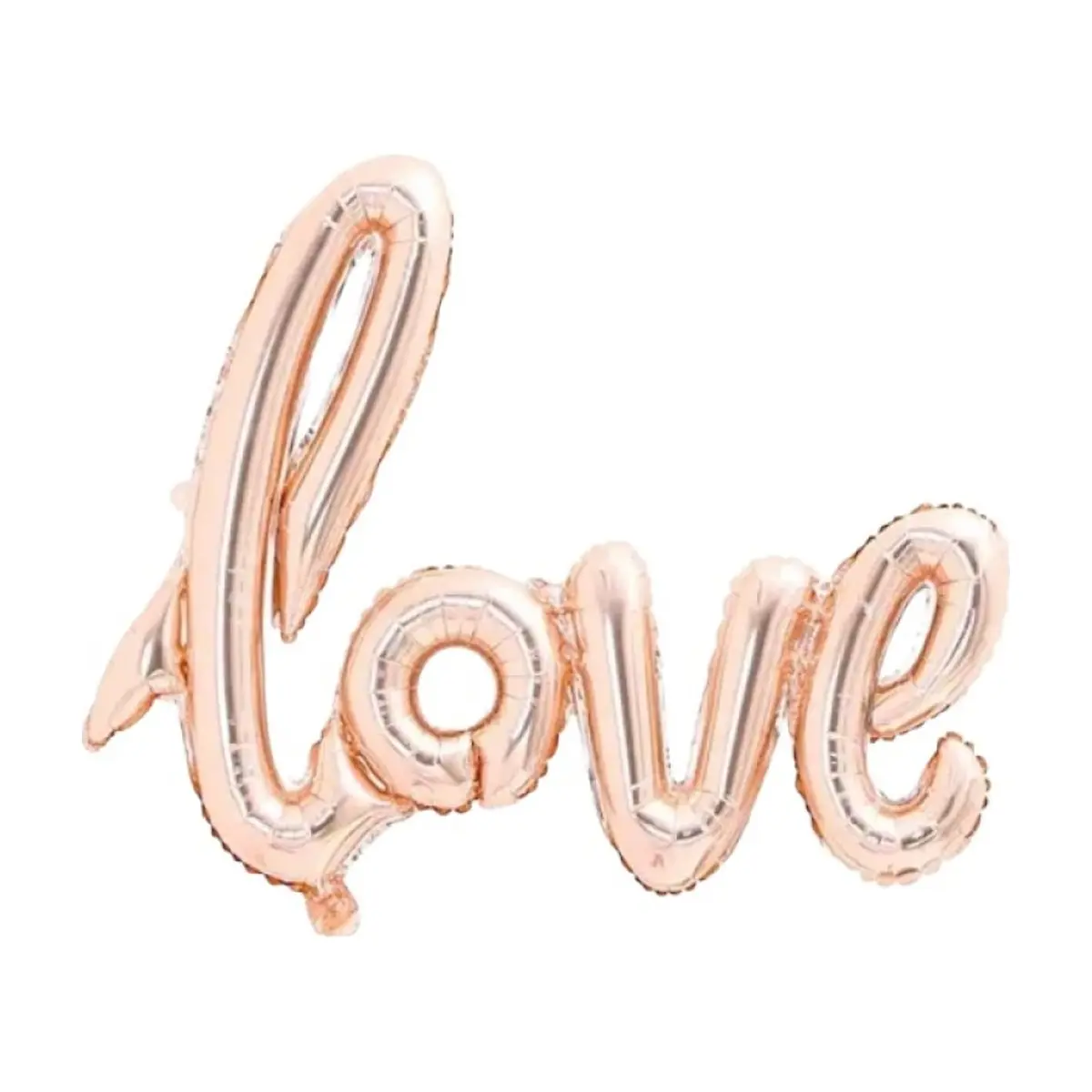 Globo love en oro rosa 108 cm x 64 cm Balloon