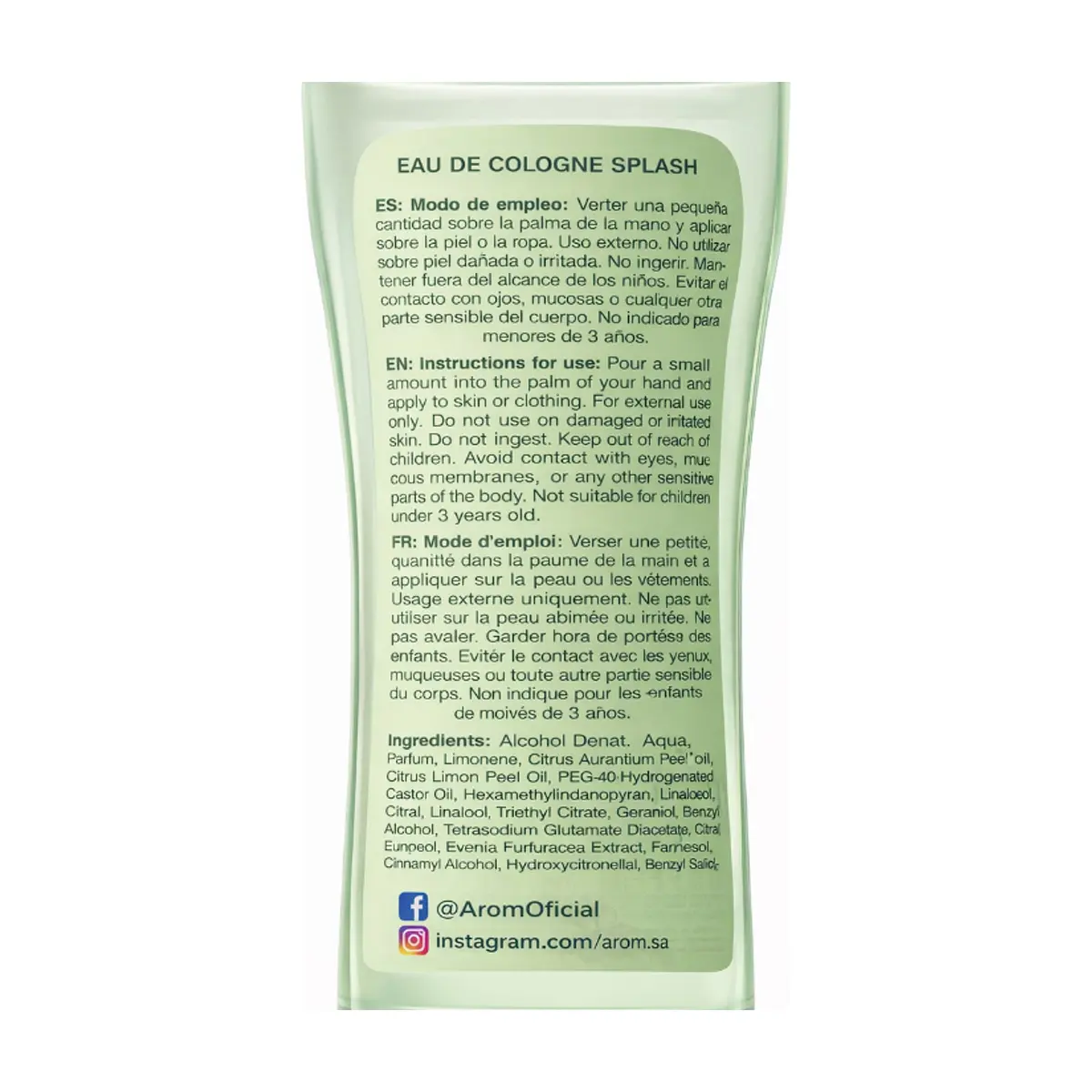 Colonia splash familiar S'nonas (500 ml) - Thumbnail 3