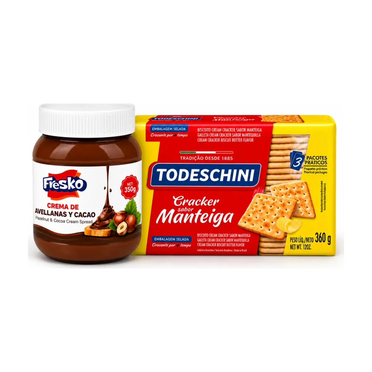 Combo mixto Galleta + nutella 3 - Miniatura 1